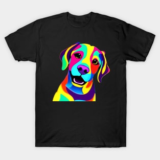 cute colorful dog T-Shirt